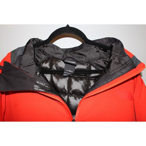 The North Face Men’s ThermoBall Hooded Eco Triclimate Jacket RED BLACK 3XL $400 - Picture 5 of 12
